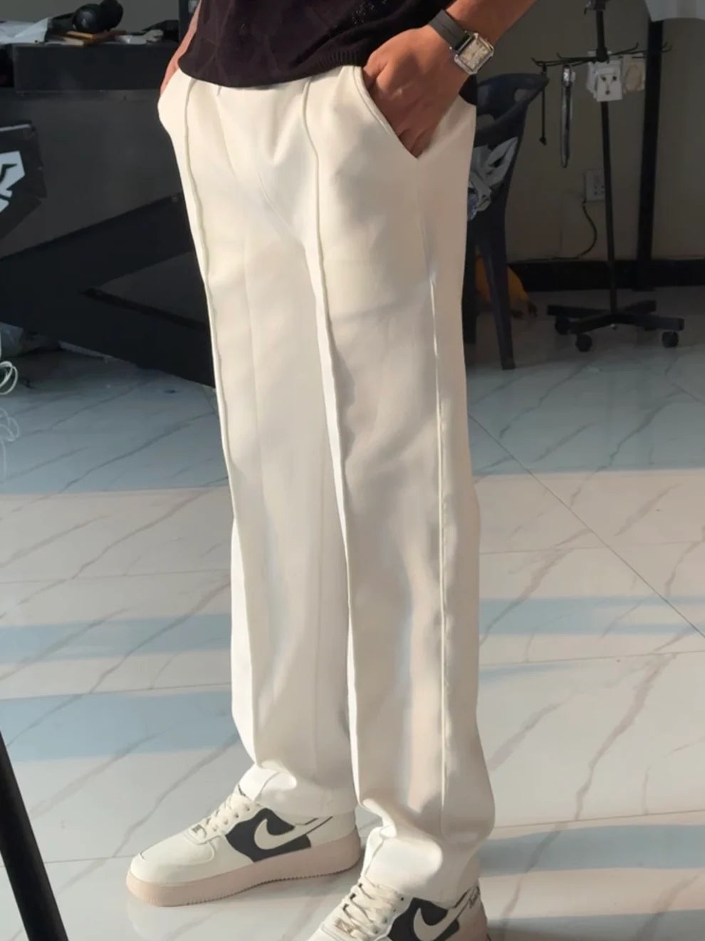 Urbanixe Scuba Knit Trousers